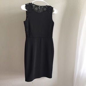 H&M black lace dress